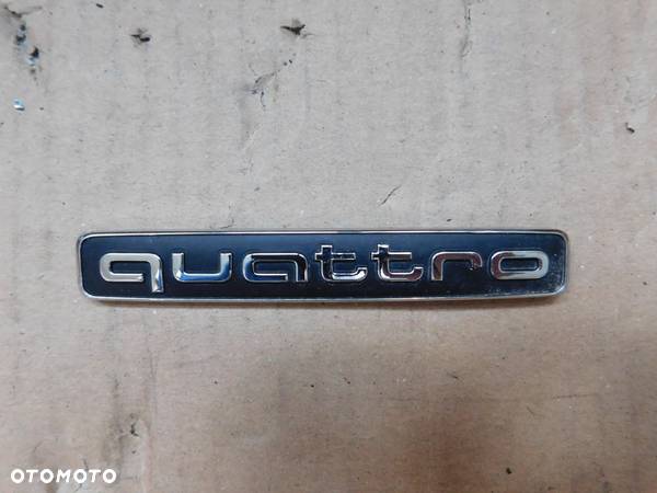 Emblemat QUATTRO AUDI Q7 - 1