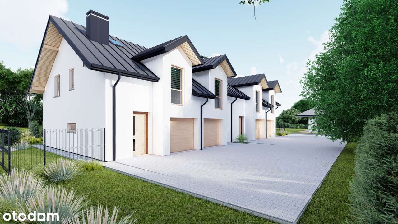 Nowe segmenty energooszczędne z garażem i ogrodem - Pełny obrazek: 4/12