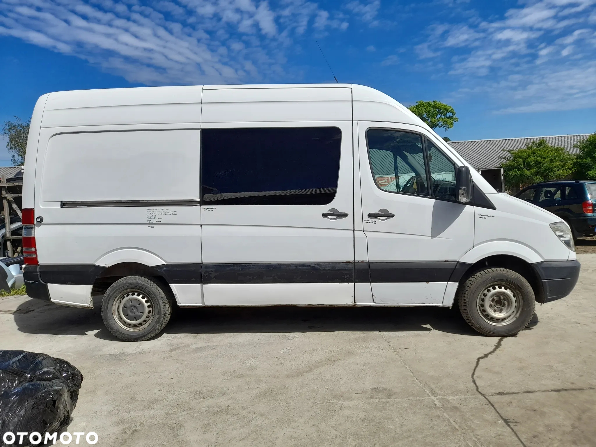 MERCEDES SPRINTER W906 ZDERZAK TYŁ TYLNY TYLNI - 15