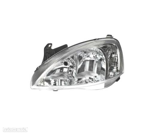 FARÓIS OPTICAS PARA OPEL CORSA C 03-06 VAL. - 2