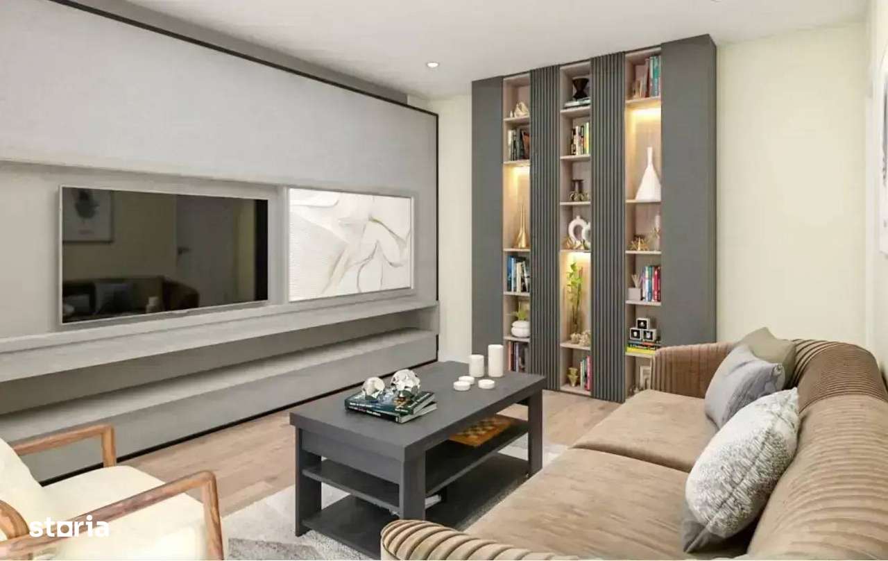 Apartament 2 camere | Bloc Nou | Terasa 61mp | Metrou | Comision 0 - Imagine principală: 5/8