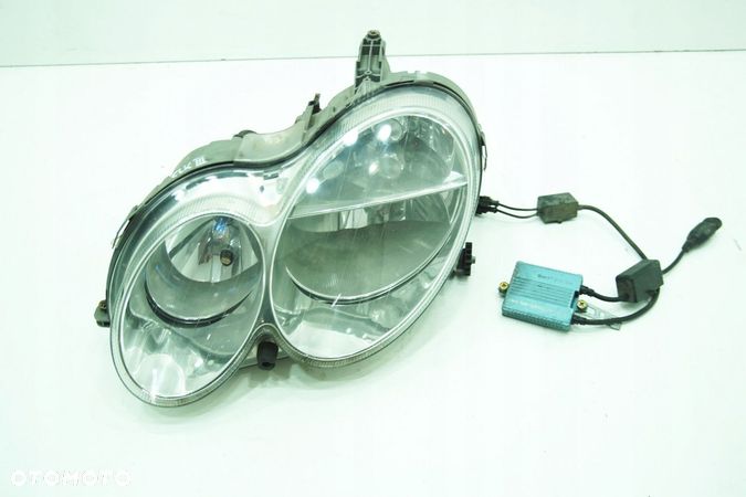 Reflektor lewy lampa lewa Mercedes W209 Lift Anglik przerobiony na xenon - 1