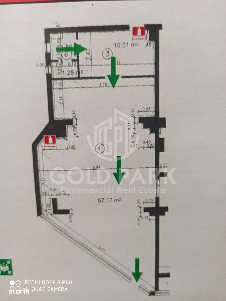 Sp. Comercial-Vitrina  la Strada-MARASTI-in Statia de bus - Imagine principală: 4/4