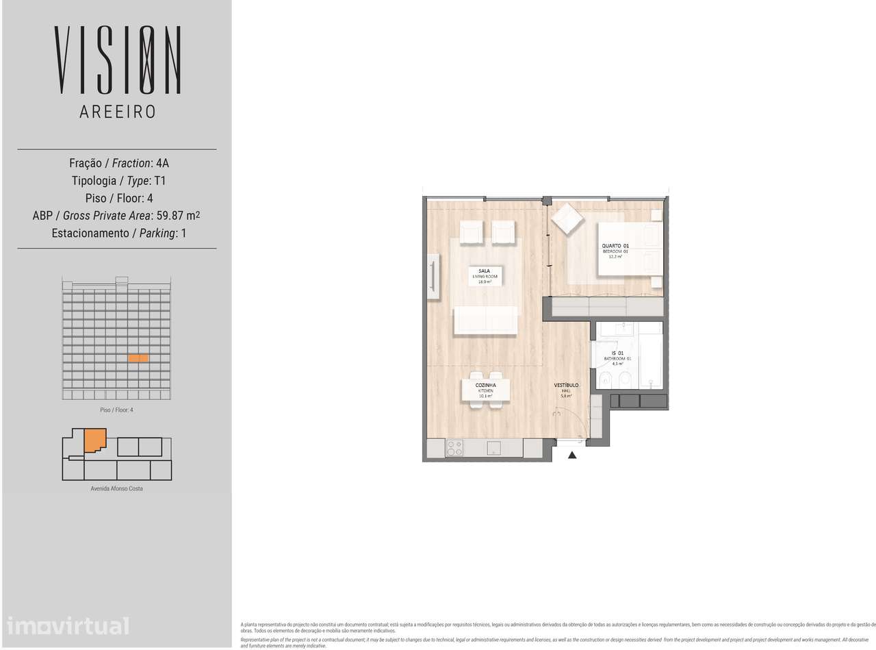 Apartamento T1 de luxo para venda - Lisboa-15
