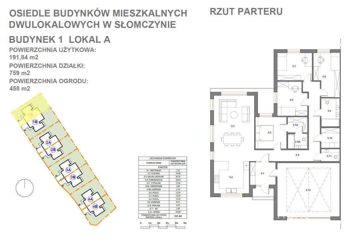Słomczyn/Konstancin parterowy dom, podwójny garaż - Pełny obrazek: 5/14