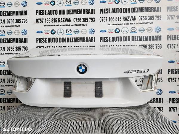 Capota Spate Portbagaj Haion Hayon Bmw Seria 4 Coupe F32 Motor N47D20D - Dezmembrari Arad - 4