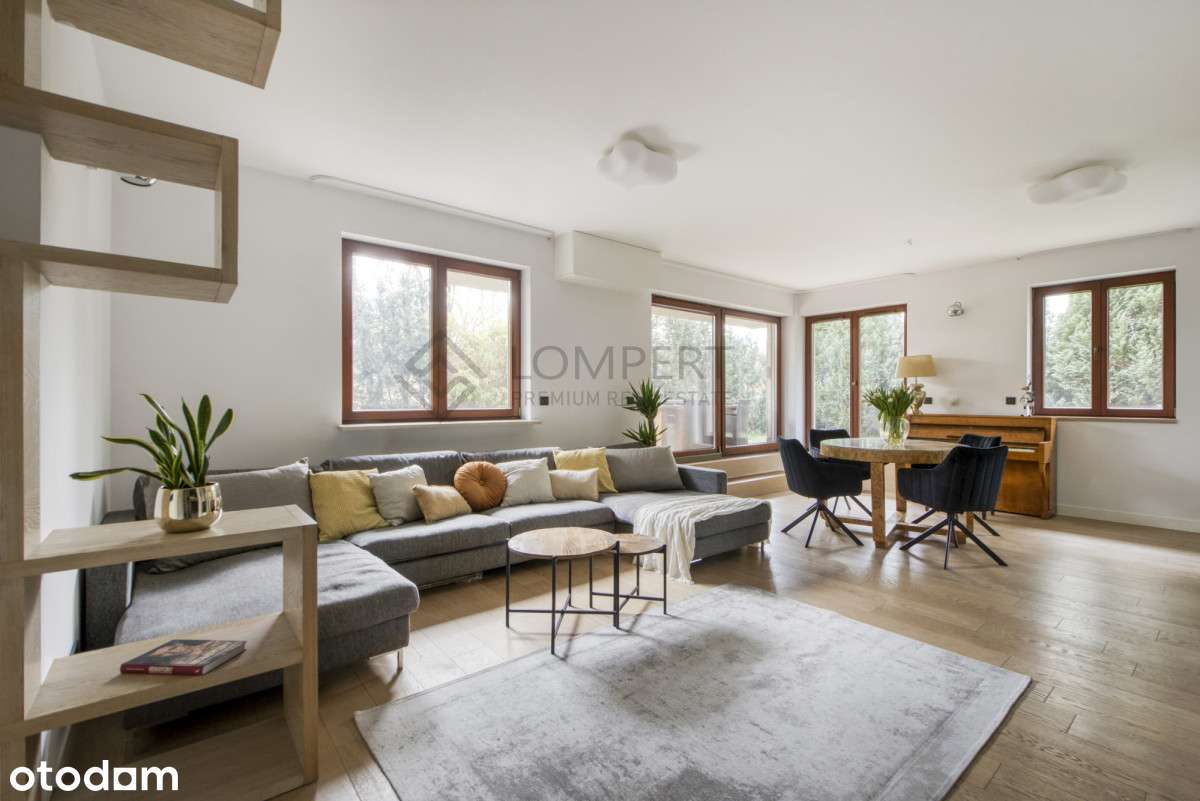 3-4 pokoje | 115 m2 | ogród 143 m2 | Mokotów-1