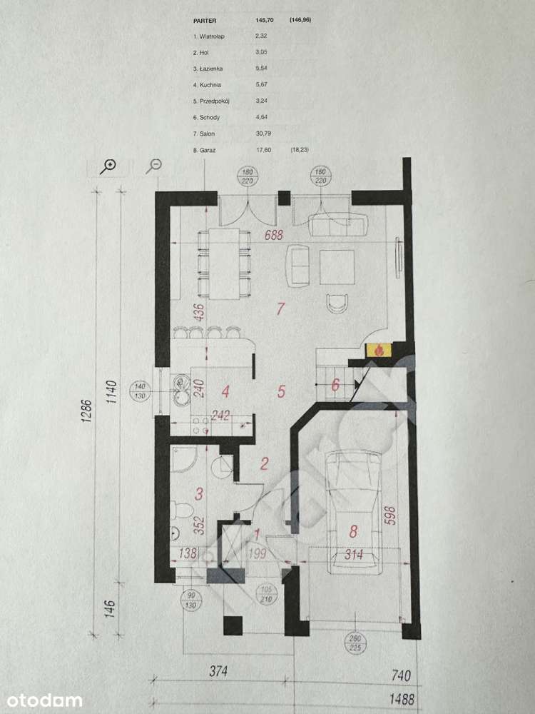 Segment narożny 134m2 z działką 612m2 w Ożarowie Mazowieckim-8