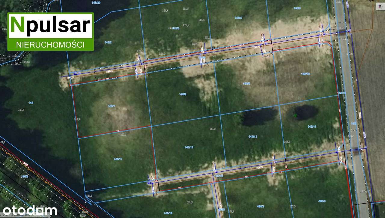 Działki budowlane w Murowie - Pełny obrazek: 2/6