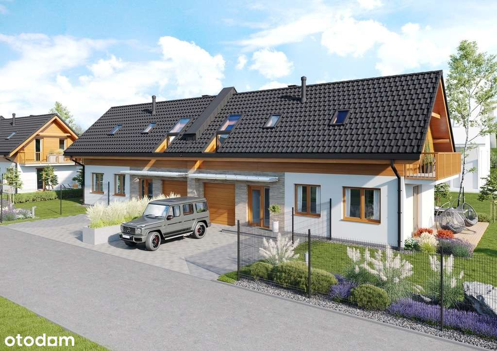 Nowy dom z dużą działką 4.38 a | Mników