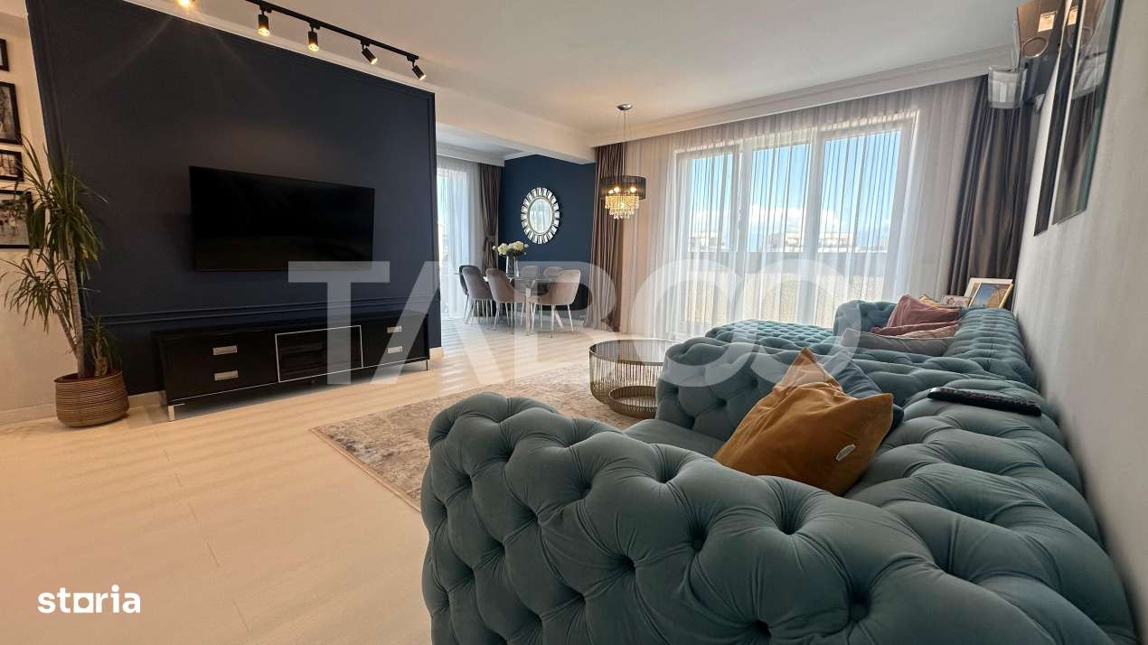 Penthouse de lux 3 camere loc de parcare 2 bai zona Lupeni Sibiu - Imagine principală: 2/16