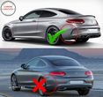 Difuzor Bara Spate MERCEDES C-Class C205 A205 Coupe Cabriolet (2014-2019) Facelift- livrare gratuita - 19