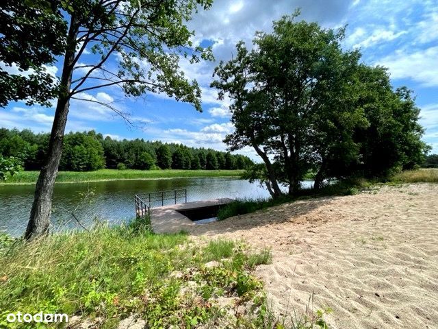 Działka letniskowa nad rzeką 17 km od Ostrołęki