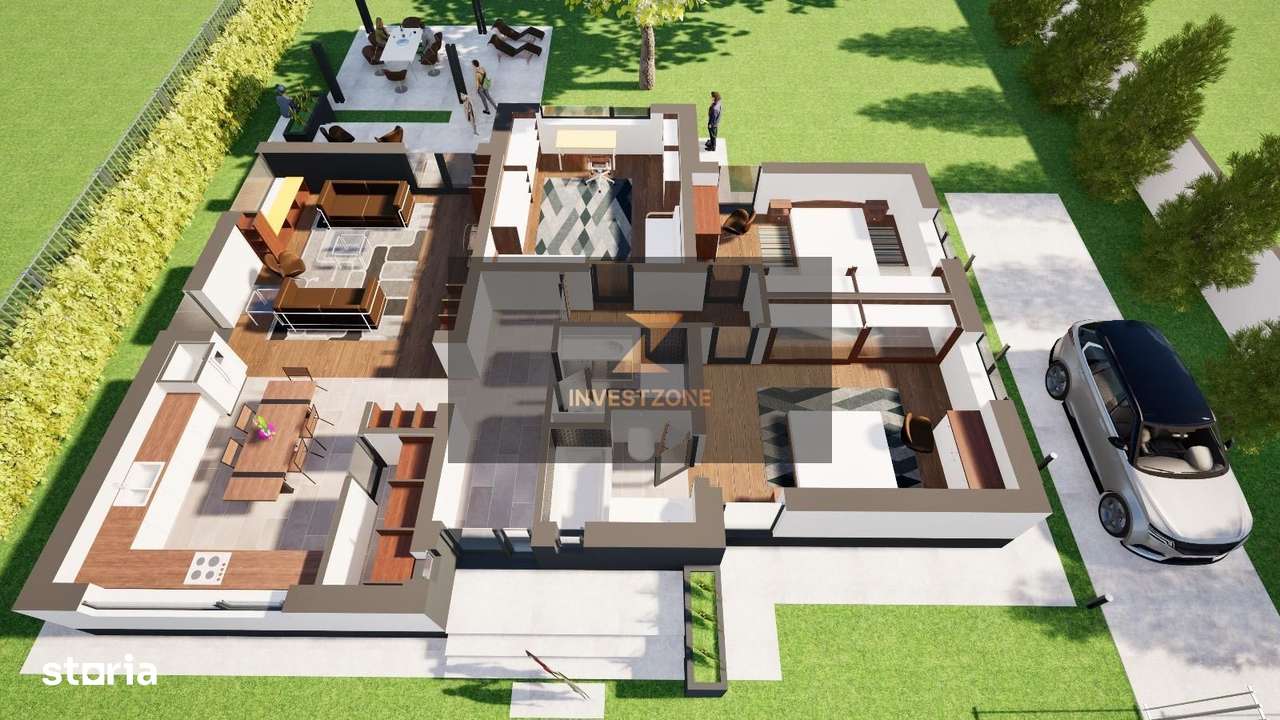 Casă Nouă Modernă cu 4 Camere – Strada Făcliei-11