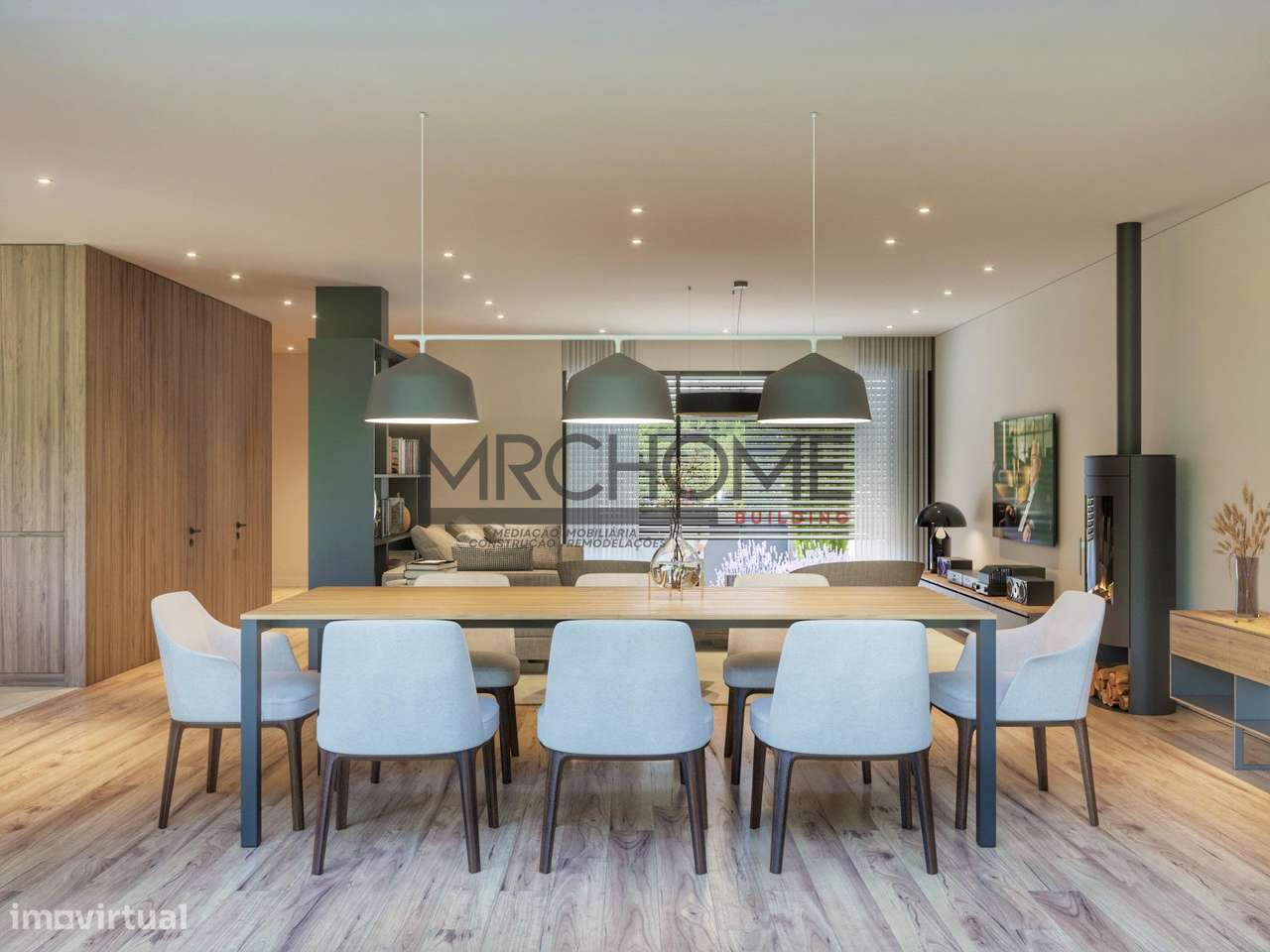 Moradia Térreas de Luxo T3 com Piscina-12