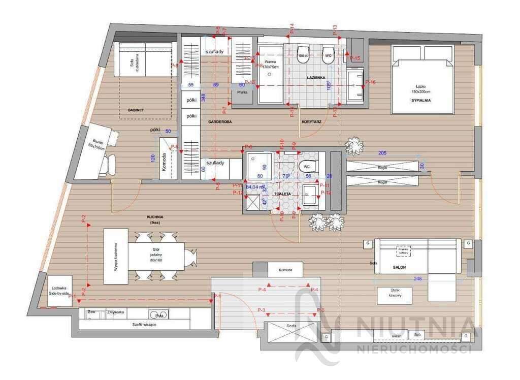 Wyjątkowy apartament z tarasem – Na Mokotowie-13