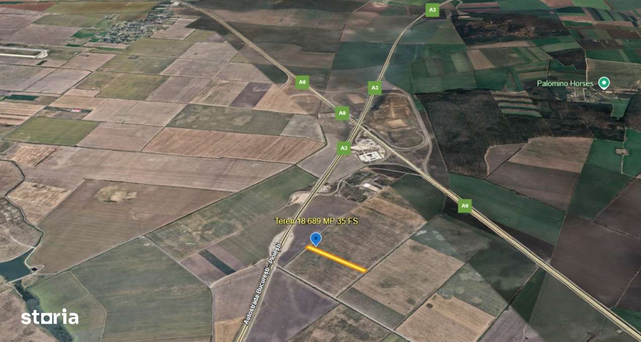 Vanzare Teren 18.689 MP Intravilan Tarla 10–Ștefanestii de Jos, Zon - Imagine principală: 2/3