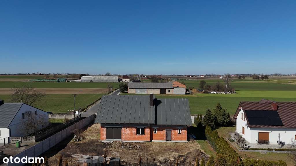 Dom w stanie surowym zamkniętym - spokojna okolica - Pełny obrazek: 1/17