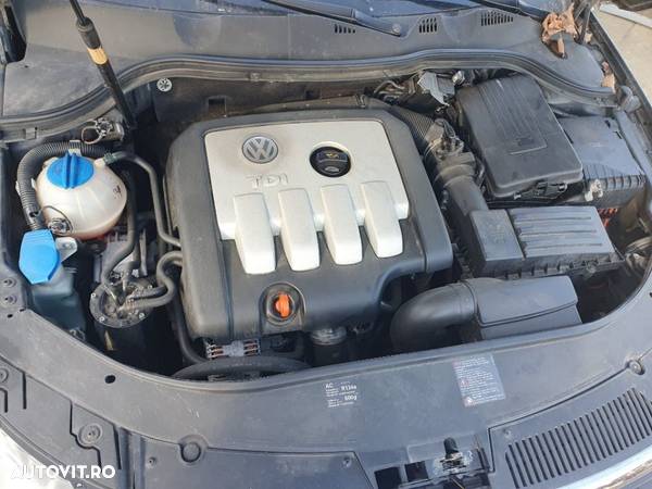 Motor fara anexe complet VW Passat B6 motor 2.0tdi 120cp BWV golf 6 seat ibiza octavia dezmembrez - 8