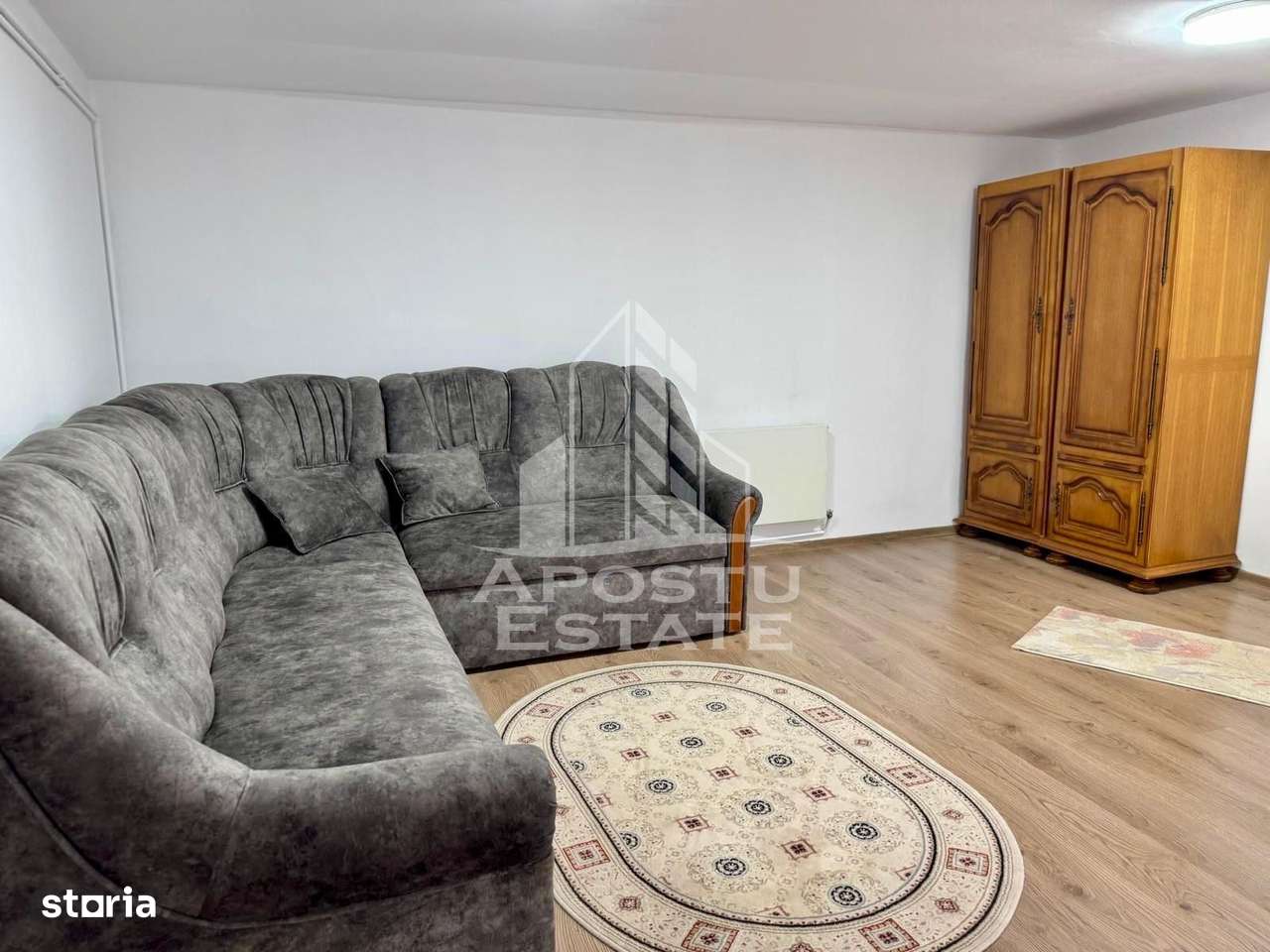 Apartament 2 camere,la casa,curte comuna,zona Dambovita - Imagine principală: 3/12