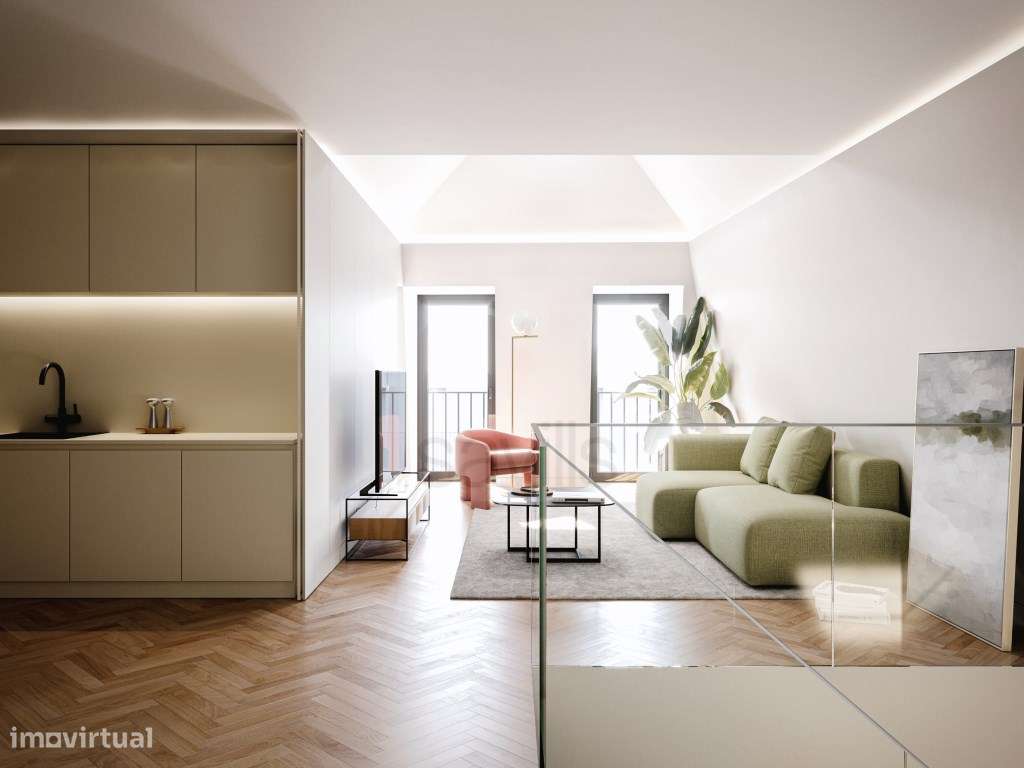 Apartamento T1 novo, no Aura, em Lisboa - Grande imagem: 2/12