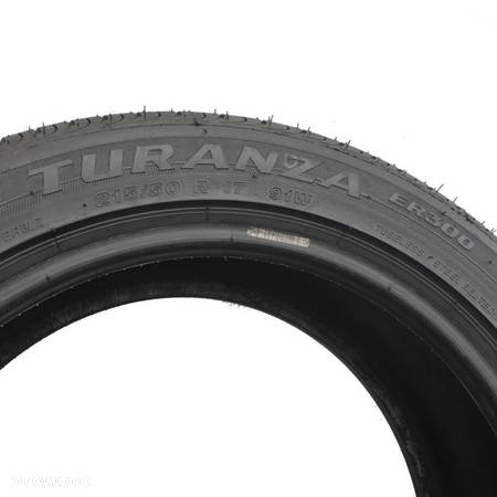 2 x BRIDGESTONE 215/50 R17 91W Turanza ER300 Lato 2010 Nieużywane - 6