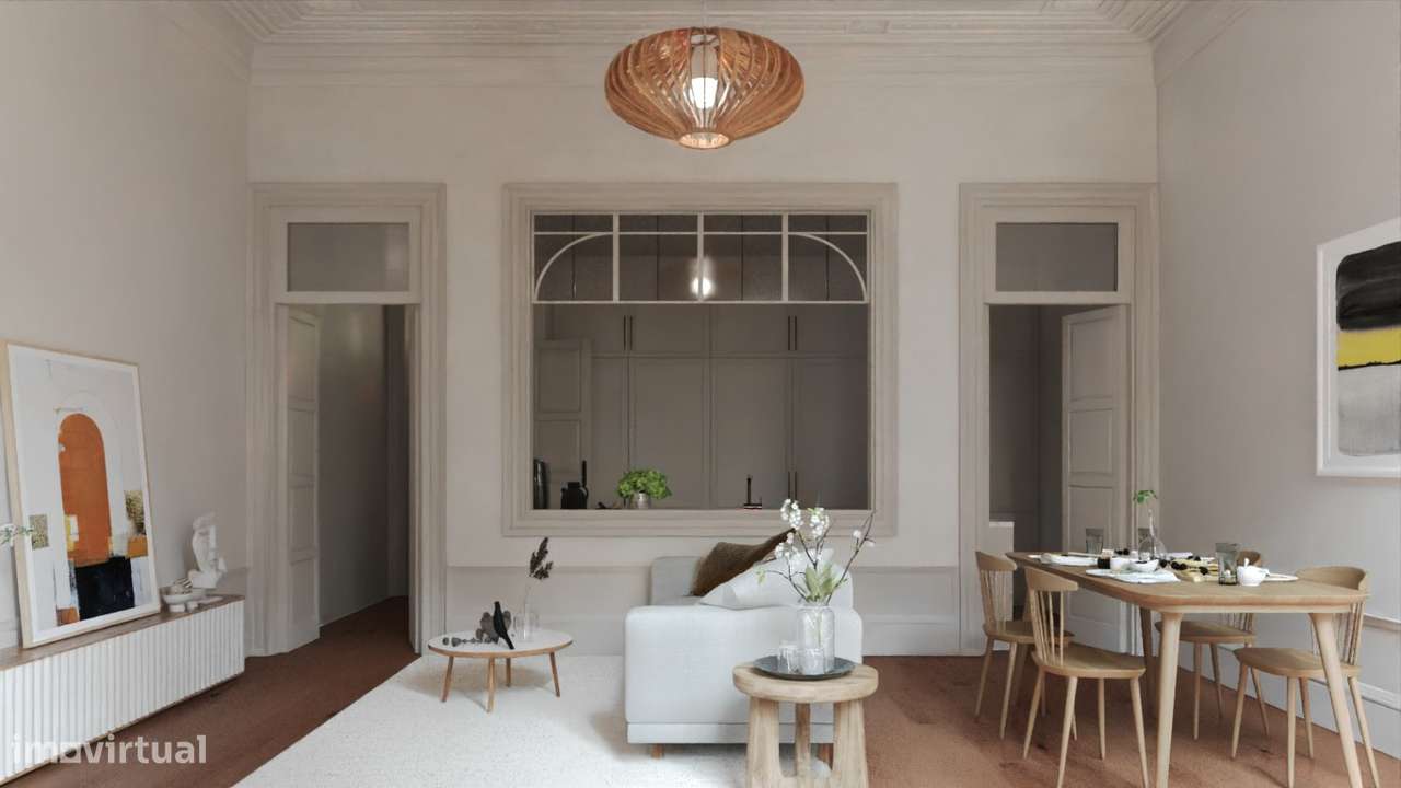 Apartamento T1 com Jardim e Terraço na Cedofeita-8