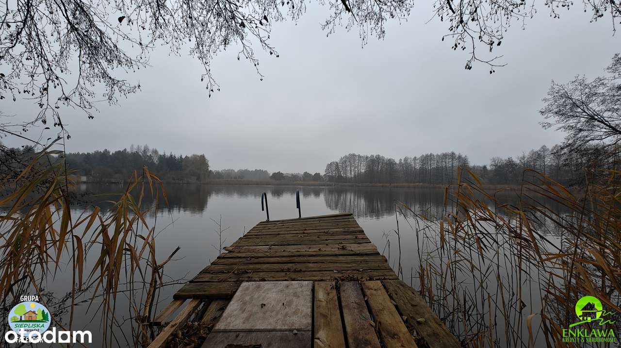 ENKLAWA prezentuje: Mały domek + DUŻA działka przy JEZIORZE! Zobacz-13