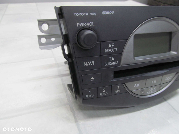 TOYOTA RAV4 RADIO RADIOODTWARZACZ CD MP3 86120-42140 05-12 - 2