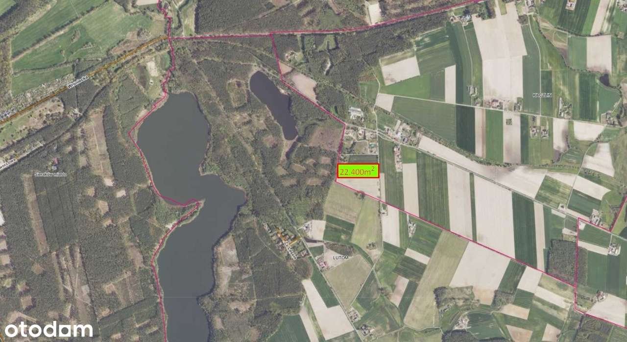 Kaczlin - teren inwestycyjny - zabudowa letniskow - Pełny obrazek: 4/5