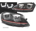 FARÓIS FRONTAIS PARA VOLKSWAGEN VW GOLF 7 VII LOOK GTI FULL LED 12-17 - 1