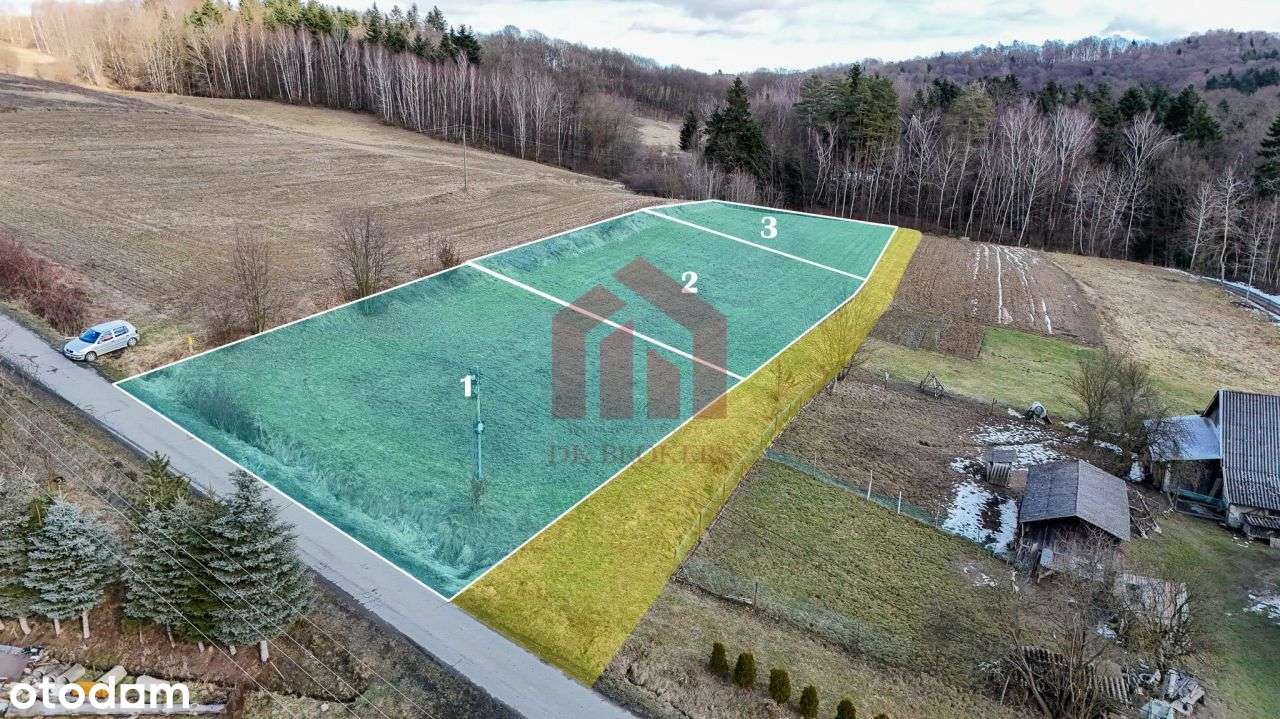 Przy lesie i widokowe działki z Wz, Uzbrojone-12