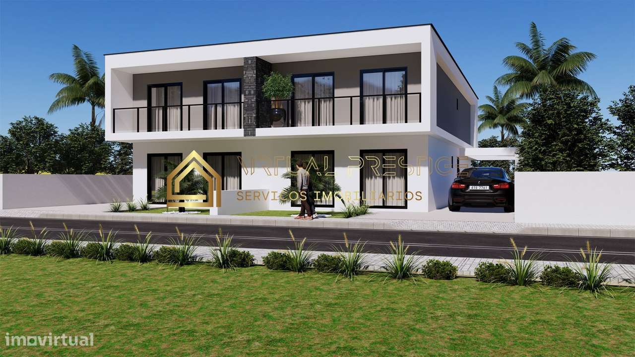 Moradia T4 Nova Piscina - 3 Suites - Redondos - Fernão Ferro - Grande imagem: 1/18