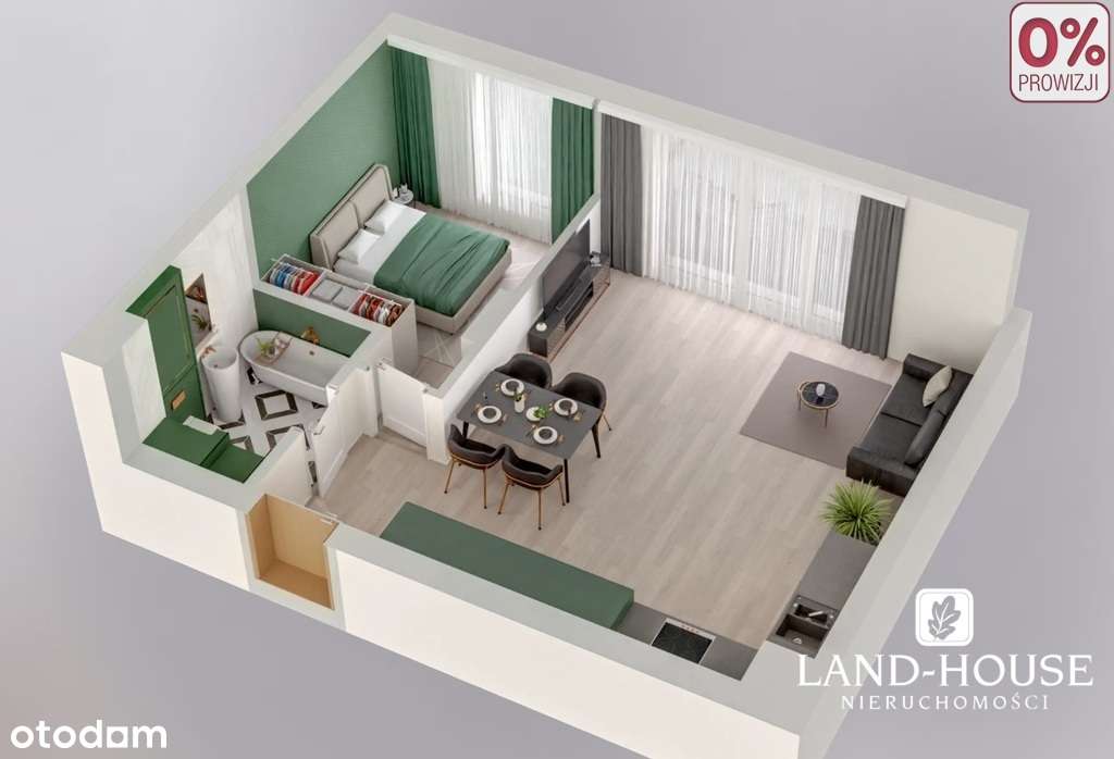 Komfortowe 2-pokoje blisko PKP-4