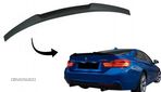 Eleron Portbagaj M4 CSL Design Negru Mat Tuning BMW Seria 4 F32/F33/F - 1