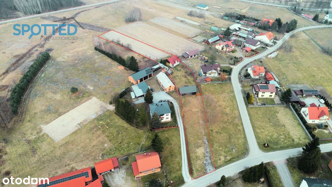 Dom z poddaszem, garażem i ziemianką - 44ar działki OKAZJA!-11