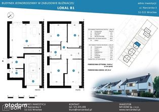 Dom w zabudowie bliźniaczej - 118m² (B1)