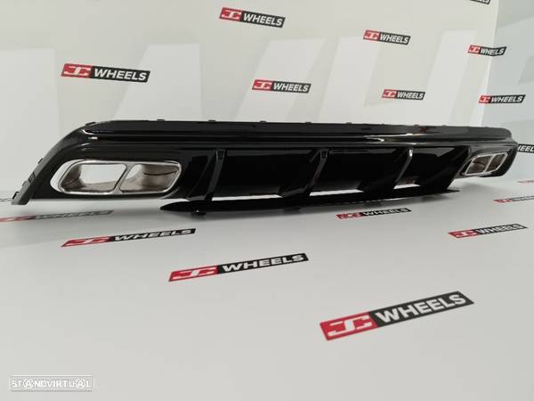 Difusor Traseiro Mercedes classe A W176 look A45 AMG - 3