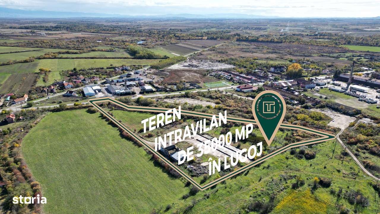 Teren strategic 35.000 mp, ideal pentru industrial, rezidențial/mixt-1
