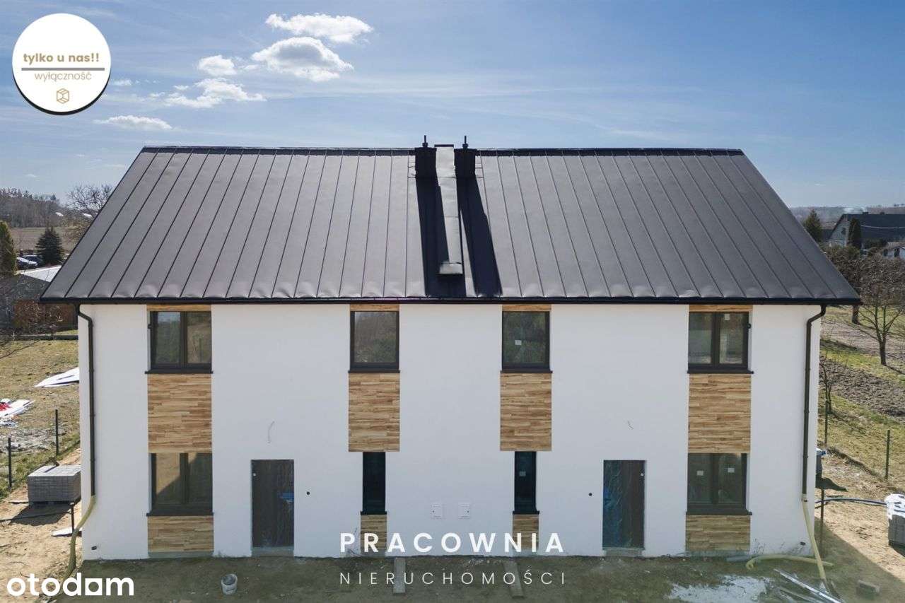 Duża działka! - bliźniak w Maksymilianowie