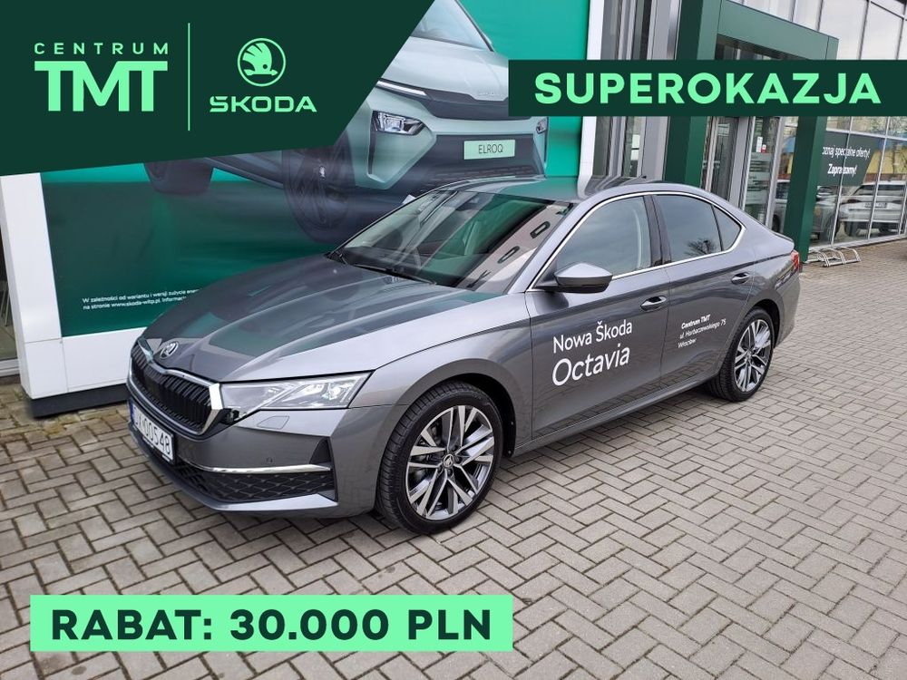 SKODA OCTAVIA 1.5 TSI 150KM mHEV DSG SELECTION, dostępna od ręki