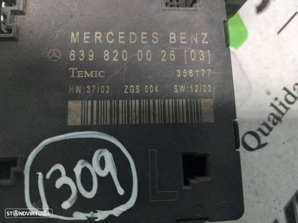 Módulo Eletrónico Mercedes-Benz Vito / Mixto Caixa (W639) - 1