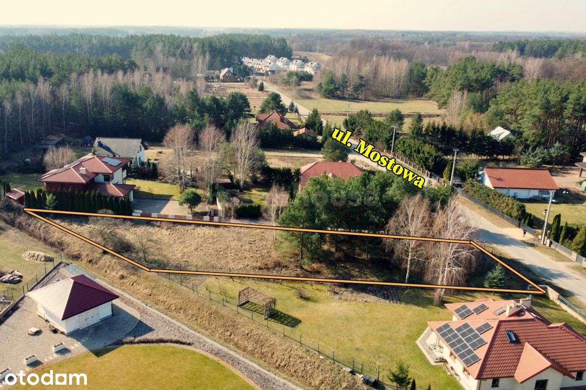 15 ar działka budowlana w Dzbeninie ul. Mostowa-3