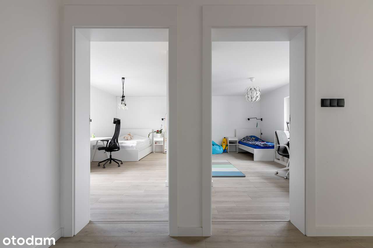 Dom premium z antresolą i 2 tarasami | Morasko-16