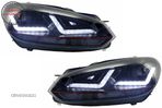 Faruri Osram LED VW Golf 6 VI (2008-2012) GTI Rosu LEDriving Semnal Dinamic- livrare gratuita - 3