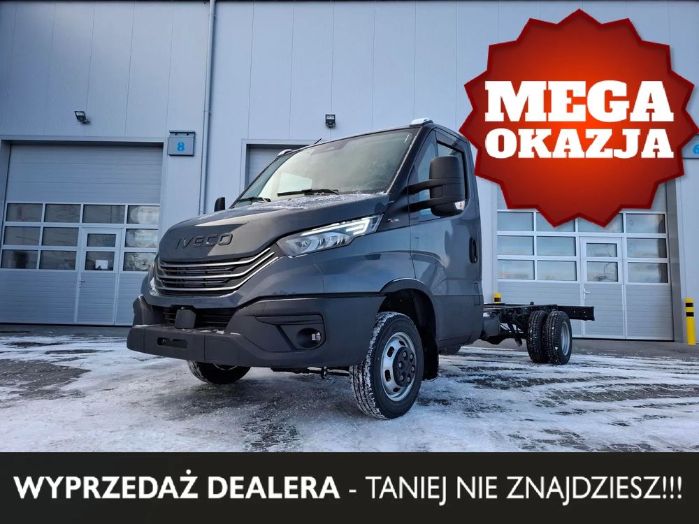 Iveco WYPRZEDAŻ PODWOZI DEALERA!!! TOTALNIE NAJNIŻSZE CENY!!! TOP CENA,do zabudowy,nawigacja,klima,kamera cofania,FULL LED,