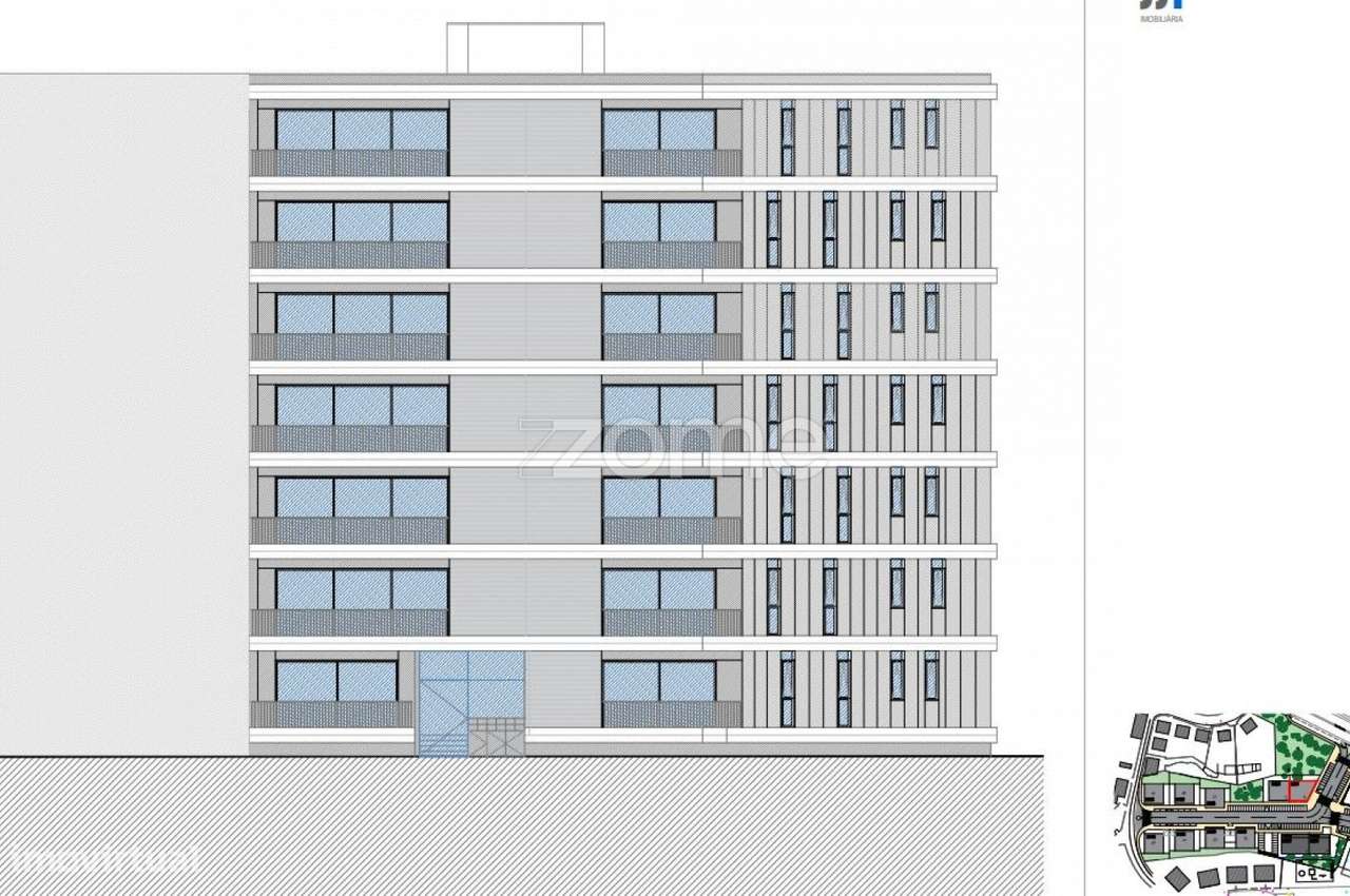 Apartamento T2 direito no Piso 1A c/ 149m² - Nogueira, Braga-14
