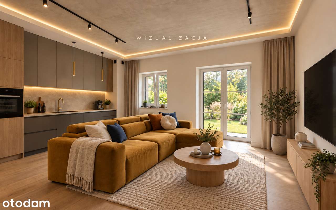 2 pokoje 44m², ogródek 240m², kamienica, stan deweloperski | Milanówek