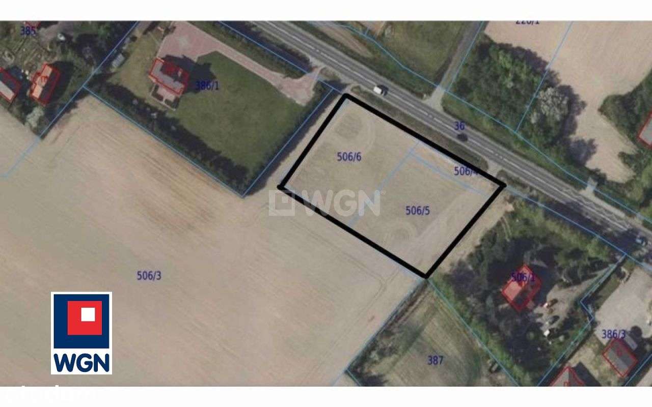 Działka, 1 388 m², Ostrowite - Pełny obrazek: 3/5