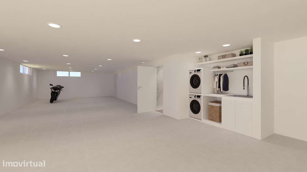 Fração A – Moradia T4 com grande jardim e lote-9